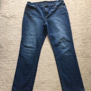Chico’s Slimming Girlfriend jeans